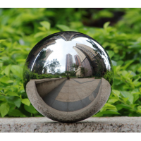 45mm 50mm 60mm 63mm high polished stainless steel hollow mirror sphere ball