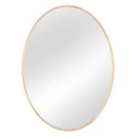 MOK top hot sale high quality oval framed wall mirror espejos