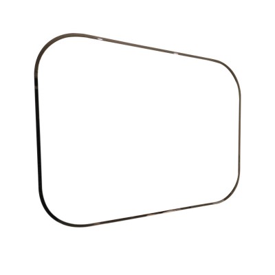 MOK metal oval large backlit mirror rectangle bathroom mirror with light