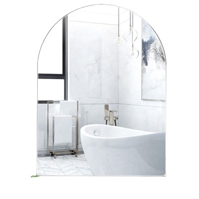 MOK Explosion proof  Glass Frameless Silver Mirror