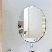 Factory sale stock multiple shapes frameless mirror wholesale stock frameless mirror for home and hotel decoration